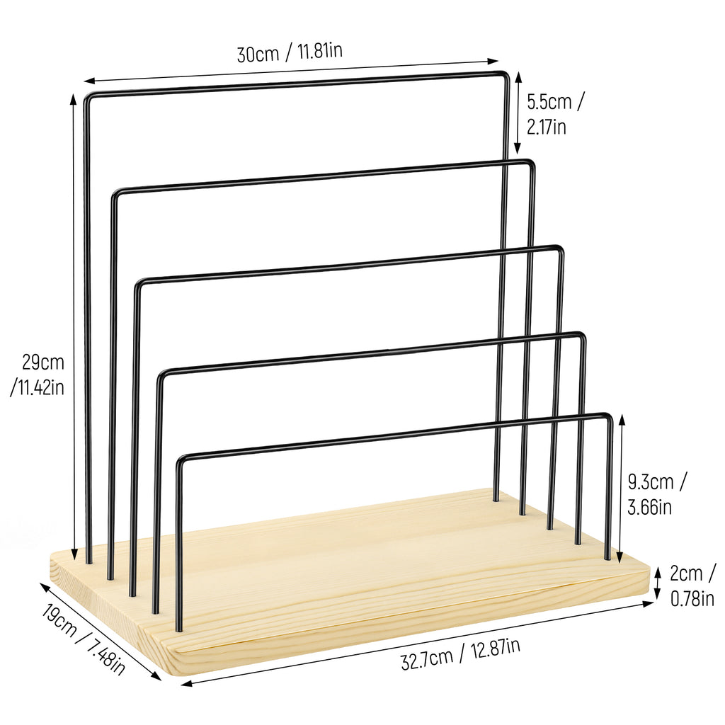 Jewelry Display for Vendors,6 Tiers 42 Hooks Earring Rack Display Holder Stand